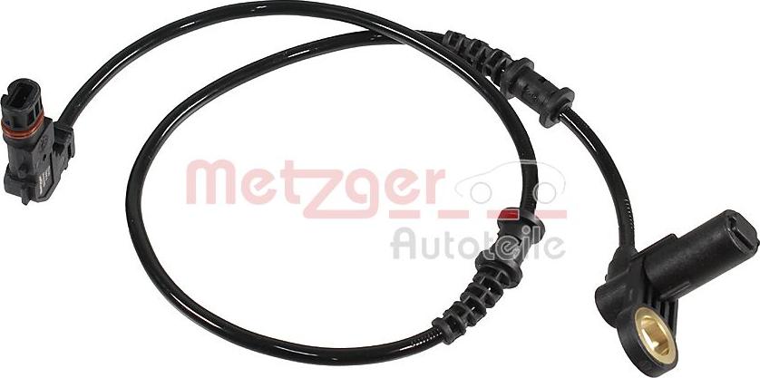 Metzger 0900037 - Датчик ABS, частота вращения колеса autospares.lv