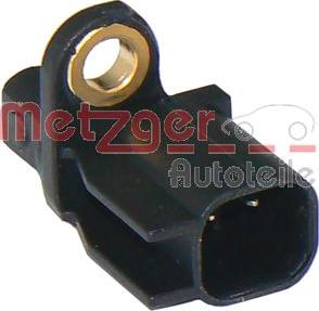 Metzger 0900028 - Датчик ABS, частота вращения колеса autospares.lv
