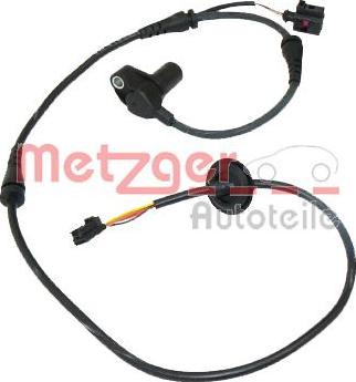 Metzger 0900073 - Датчик ABS, частота вращения колеса autospares.lv