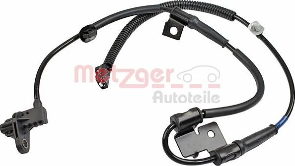 Metzger 09001479 - Датчик ABS, частота вращения колеса autospares.lv