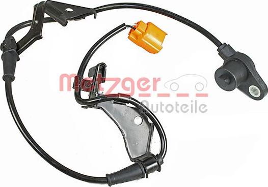 Metzger 09001044 - Датчик ABS, частота вращения колеса autospares.lv