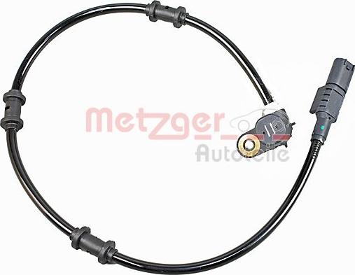 Metzger 09001062 - Датчик ABS, частота вращения колеса autospares.lv