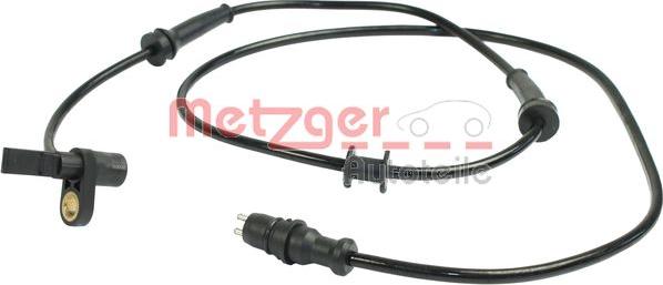 Metzger 0900896 - Датчик ABS, частота вращения колеса autospares.lv