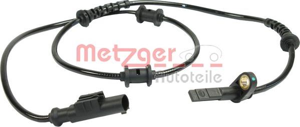 Metzger 0900890 - Датчик ABS, частота вращения колеса autospares.lv