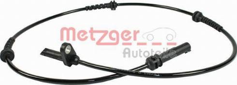 Metzger 0900816 - Датчик ABS, частота вращения колеса autospares.lv