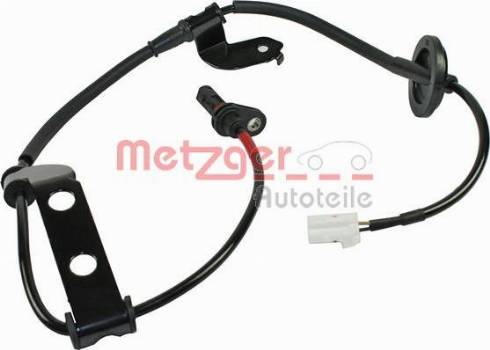 Metzger 0900813 - Датчик ABS, частота вращения колеса autospares.lv