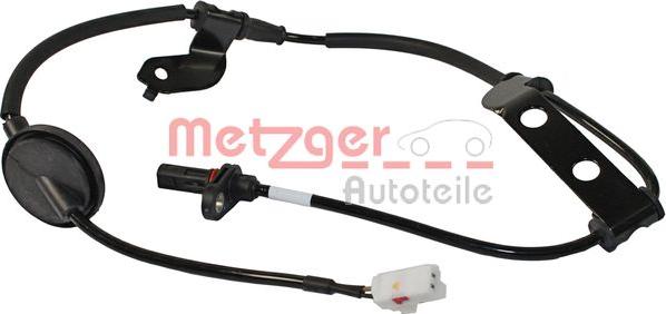 Metzger 0900812 - Датчик ABS, частота вращения колеса autospares.lv