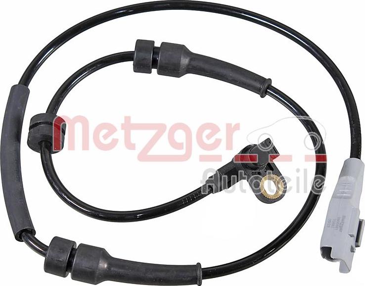 Metzger 0900881 - Датчик ABS, частота вращения колеса autospares.lv