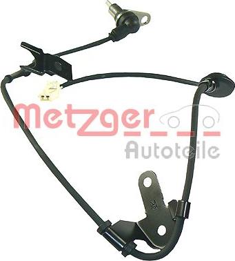Metzger 0900318 - Датчик ABS, частота вращения колеса autospares.lv