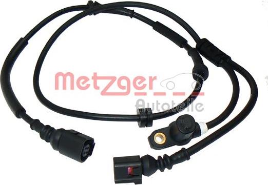 Metzger 0900254 - Датчик ABS, частота вращения колеса autospares.lv