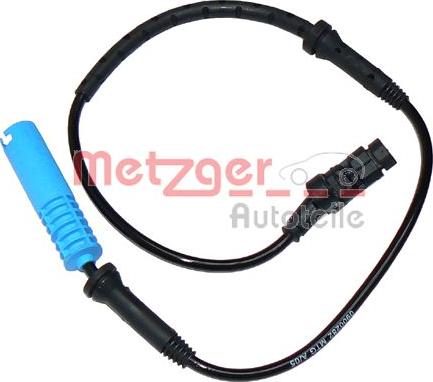 Metzger 0900282 - Датчик ABS, частота вращения колеса autospares.lv