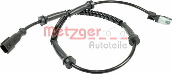Metzger 0900221 - Датчик ABS, частота вращения колеса autospares.lv