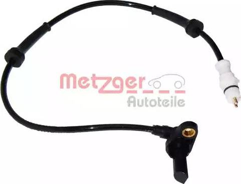 Metzger 0900275 - Датчик ABS, частота вращения колеса autospares.lv