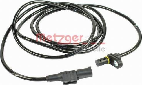 Metzger 0900761 - Датчик ABS, частота вращения колеса autospares.lv