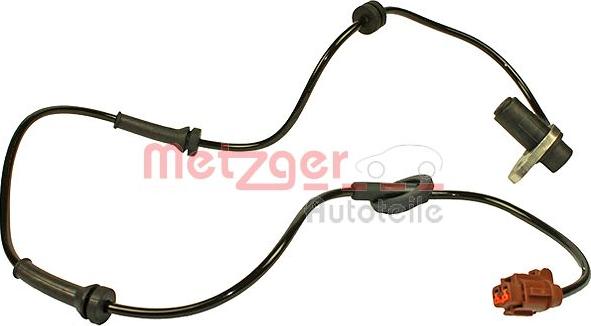 Metzger 0900716 - Датчик ABS, частота вращения колеса autospares.lv
