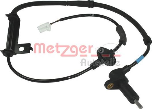 Metzger 0900731 - Датчик ABS, частота вращения колеса autospares.lv