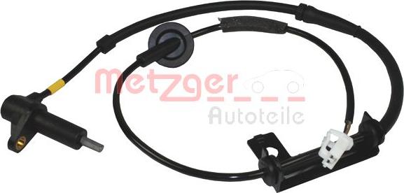 Metzger 0900732 - Датчик ABS, частота вращения колеса autospares.lv