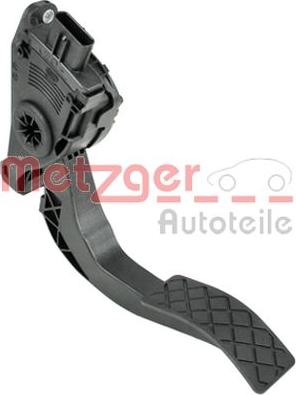 Metzger 0901274 - Датчик, положение педали акселератора autospares.lv