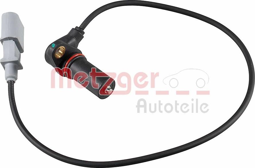 Metzger 0902097 - Датчик импульсов, коленвал autospares.lv