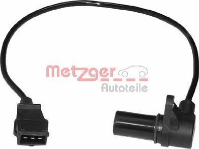 Metzger 0902040 - Датчик импульсов, коленвал autospares.lv