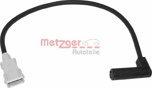 Metzger 0902063 - Датчик импульсов, коленвал autospares.lv