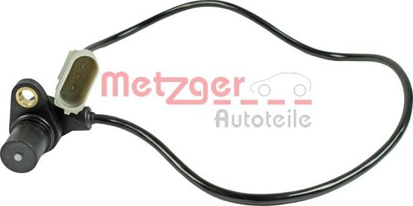 Metzger 0902022 - Датчик импульсов, коленвал autospares.lv