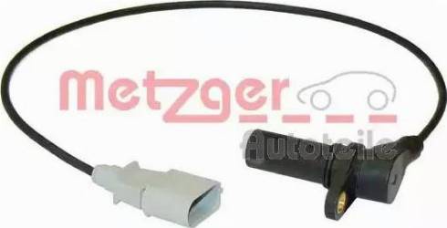 Metzger 0902119 - Датчик импульсов, коленвал autospares.lv