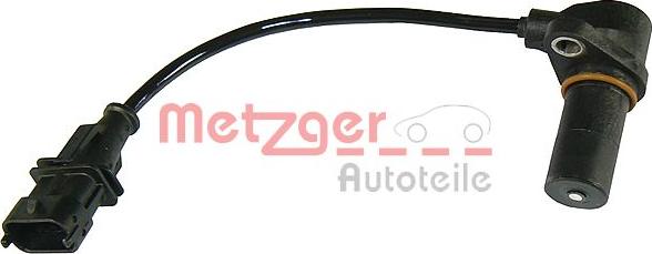 Metzger 0902260 - Датчик импульсов, коленвал autospares.lv