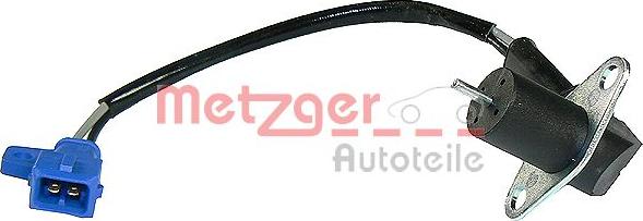 Metzger 0902218 - Датчик импульсов, коленвал autospares.lv