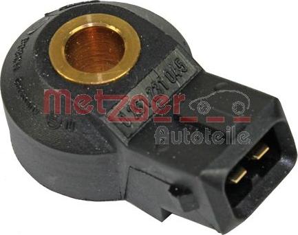 Metzger 0907100 - Датчик детонации autospares.lv