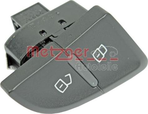 Metzger 0916487 - Выключатель, фиксатор двери autospares.lv