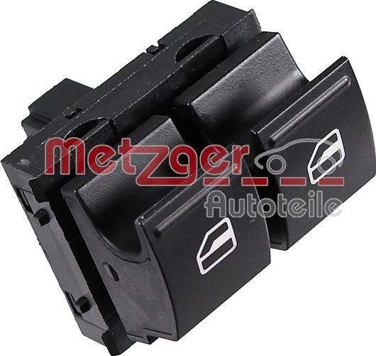 Metzger 0916307 - Выключатель, стеклоподъемник autospares.lv