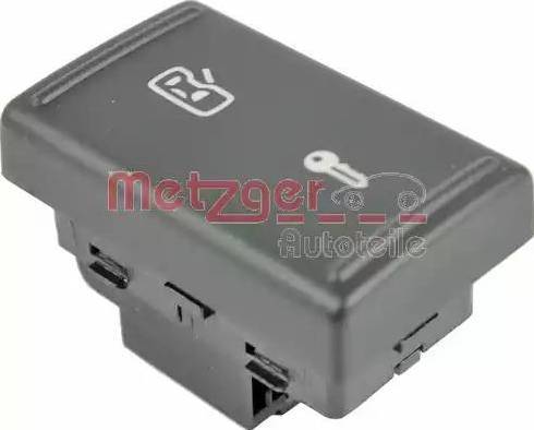 Metzger 0916322 - Выключатель, фиксатор двери autospares.lv