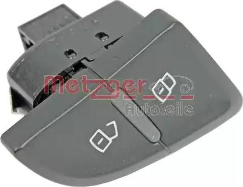 Metzger 0916295 - Выключатель, фиксатор двери autospares.lv