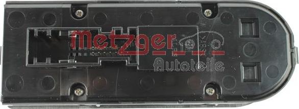 Metzger 0916249 - Выключатель, стеклоподъемник autospares.lv