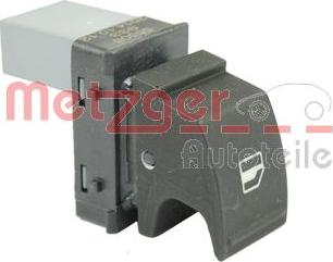 Metzger 0916245 - Выключатель, стеклоподъемник autospares.lv