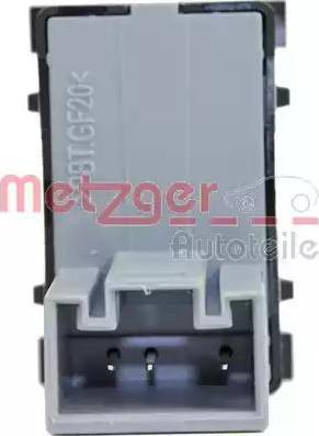 Metzger 0916263 - Выключатель, стеклоподъемник autospares.lv