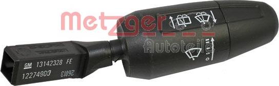 Metzger 0916228 - Переключатель стеклоочистителя autospares.lv