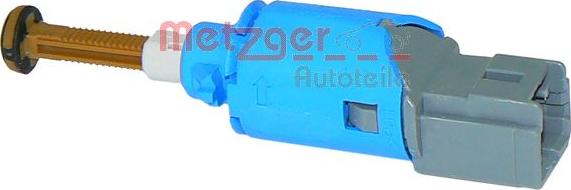 Metzger 0911071 - Выключатель, привод сцепления (Tempomat) autospares.lv