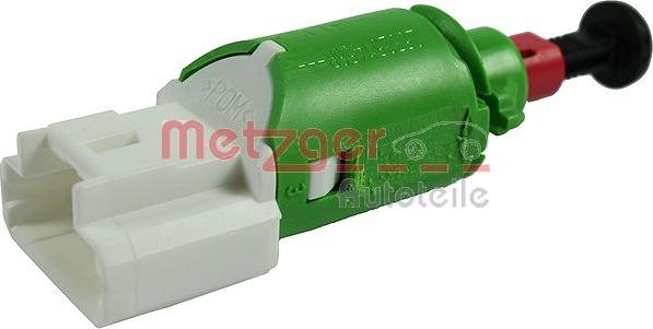 Metzger 0911126 - Выключатель, привод сцепления (Tempomat) autospares.lv