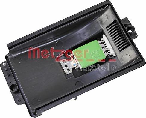 Metzger 0917692 - Сопротивление, реле, вентилятор салона autospares.lv