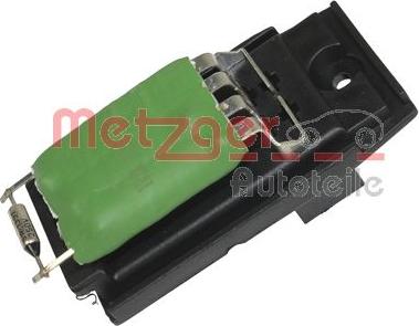 Metzger 0917049 - Сопротивление, реле, вентилятор салона autospares.lv