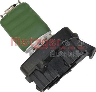 Metzger 0917045 - Сопротивление, реле, вентилятор салона autospares.lv