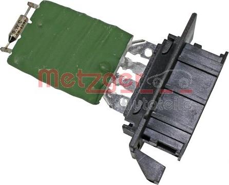 Metzger 0917043 - Сопротивление, реле, вентилятор салона autospares.lv