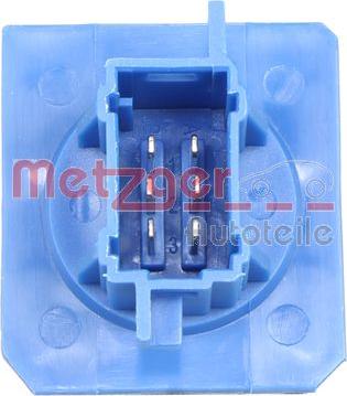 Metzger 0917112 - Сопротивление, реле, вентилятор салона autospares.lv