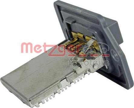 Metzger 0917216 - Сопротивление, реле, вентилятор салона autospares.lv