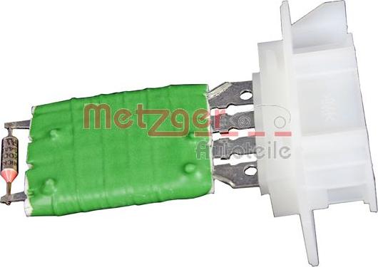 Metzger 0917221 - Сопротивление, реле, вентилятор салона autospares.lv