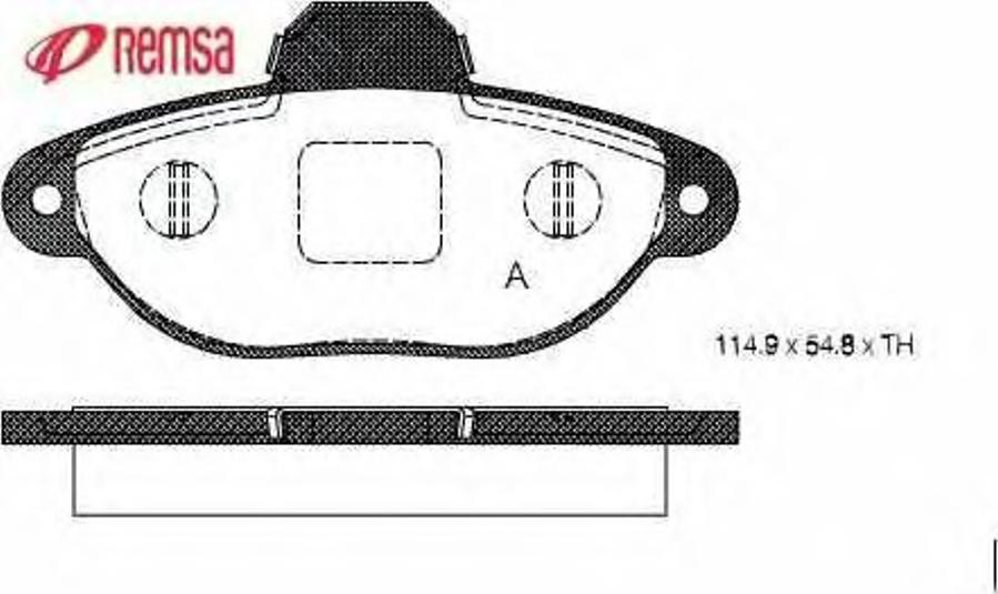 Metzger 0414.20 - Тормозные колодки, дисковые, комплект autospares.lv