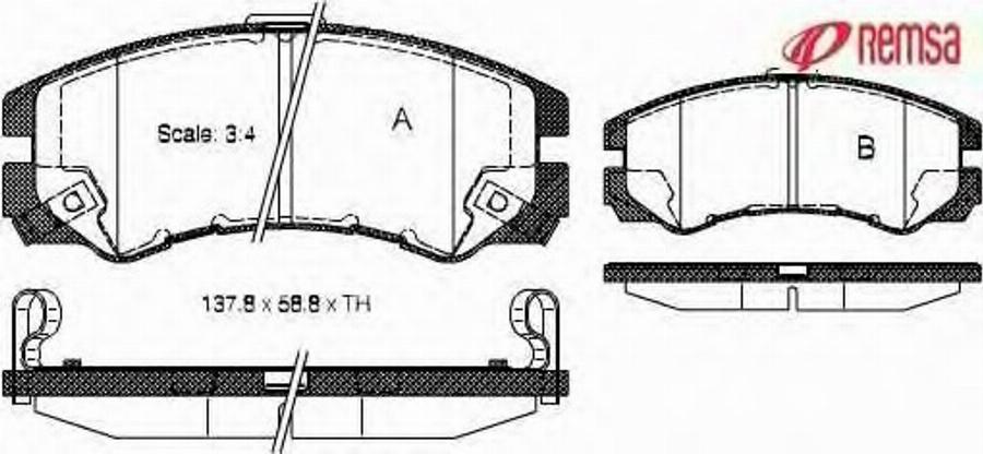 Metzger 042522 - Тормозные колодки, дисковые, комплект autospares.lv