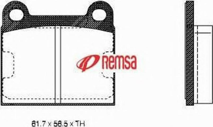 Metzger 000660 - Тормозные колодки, дисковые, комплект autospares.lv